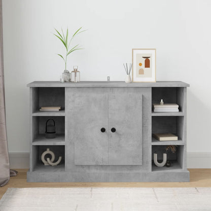 Sideboard Betongrau 100x35,5x60 cm Holzwerkstoff