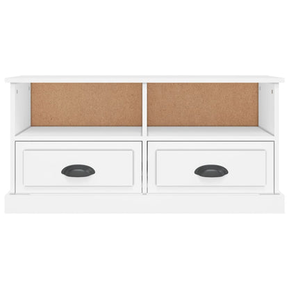 TV-Schrank Weiß 93x35,5x45 cm Holzwerkstoff
