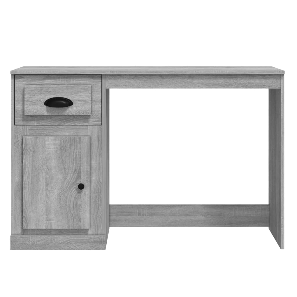 Schreibtisch mit Schublade Grau Sonoma 115x50x75cm