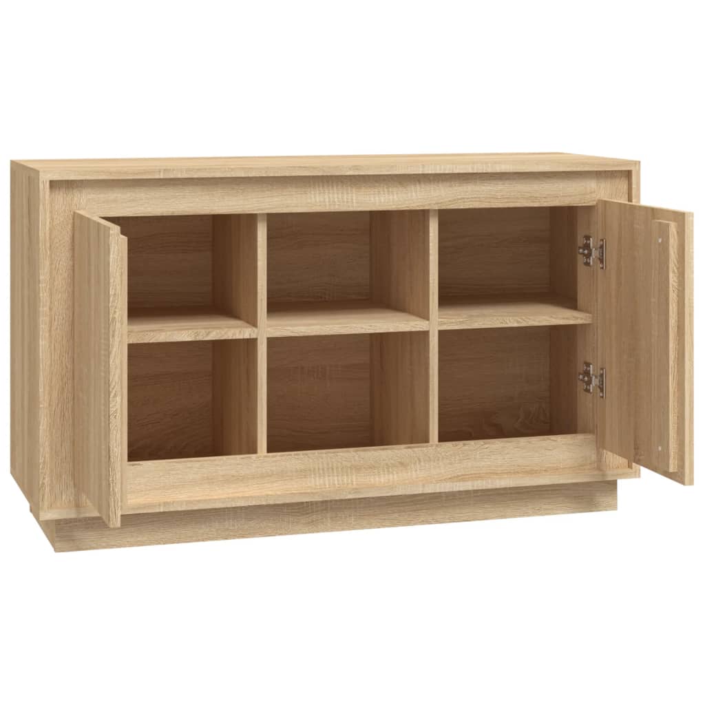 Sideboard Sonoma-Eiche 102x35x60 cm Holzwerkstoff