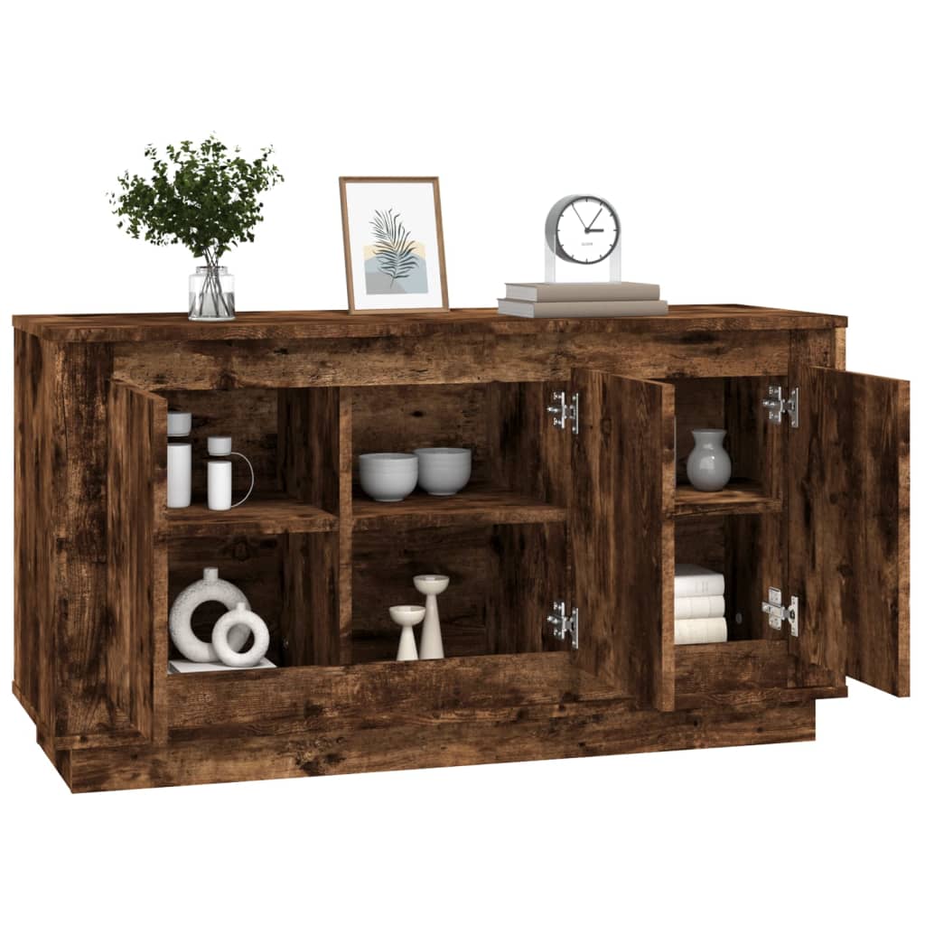 Sideboard Räuchereiche 102x35x55 cm Holzwerkstoff