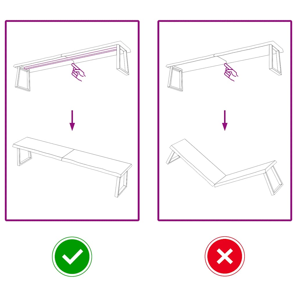 Wandregal Dunkelbraun 120x40x(2-6)cm Massivholz Eiche Behandelt