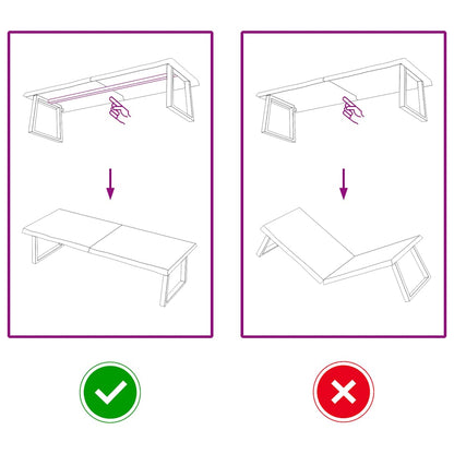 Wandregal Dunkelbraun 160x60x(2-4)cm Massivholz Eiche Behandelt