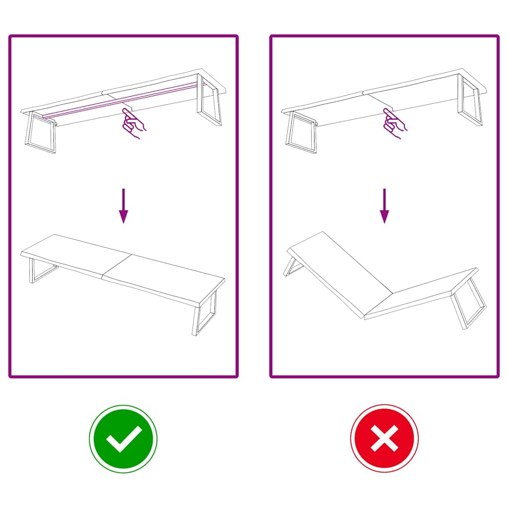 Wandregal Dunkelbraun 220x60x(2-4)cm Massivholz Eiche Behandelt