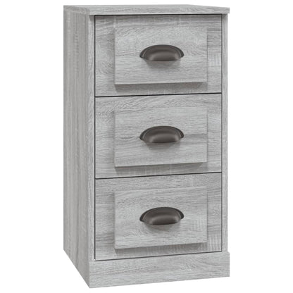 Sideboards 3 Stk. Grau Sonoma Holzwerkstoff