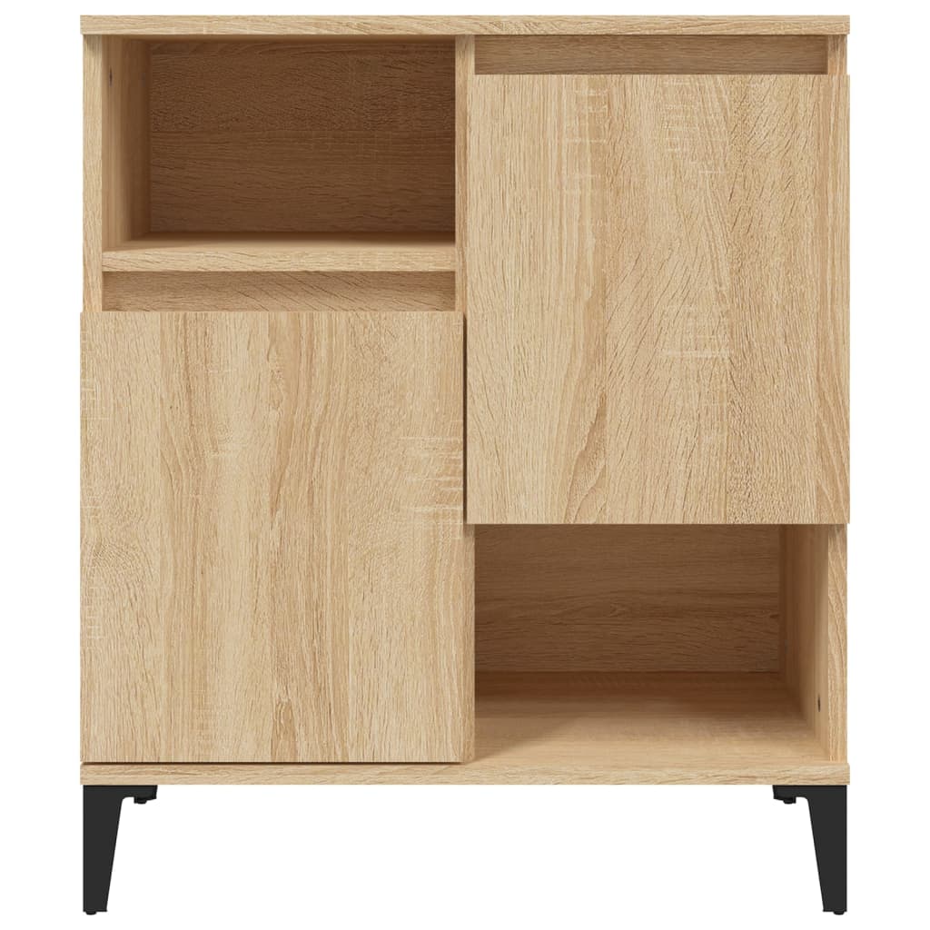 Sideboards 3 Stk. Sonoma-Eiche 60x35x70 cm Holzwerkstoff