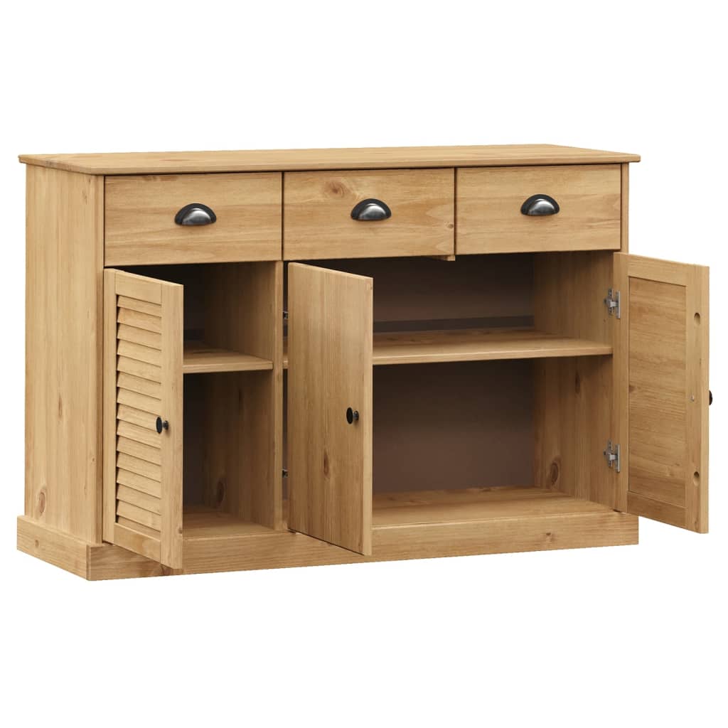 Sideboard mit Schubladen VIGO 113x40x75 cm Massivholz Kiefer