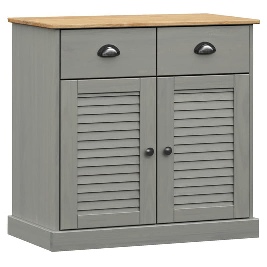 Sideboard mit Schubladen VIGO 78x40x75 cm Massivholz Kiefer