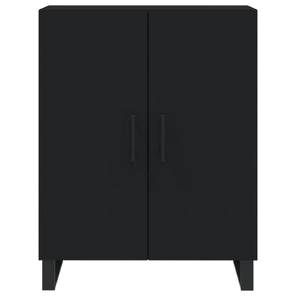 Sideboard Schwarz 69,5x34x90 cm Holzwerkstoff