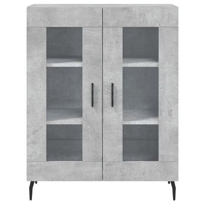 Sideboard Betongrau 69,5x34x90 cm Holzwerkstoff