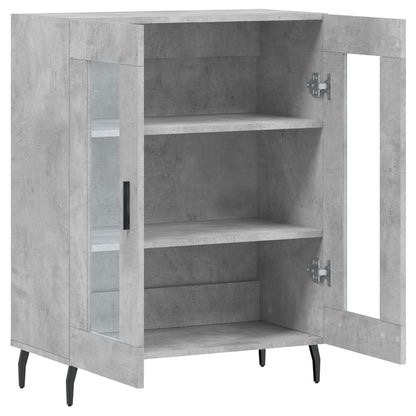 Sideboard Betongrau 69,5x34x90 cm Holzwerkstoff