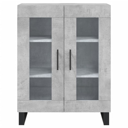 Sideboard Betongrau 69,5x34x90 cm Holzwerkstoff