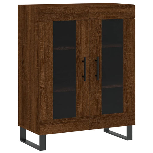 Sideboard Braun Eichen-Optik 69,5x34x90 cm Holzwerkstoff