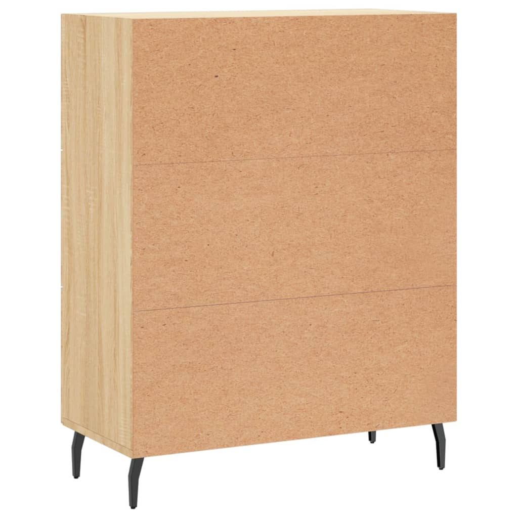 Sideboard Sonoma-Eiche 69,5x34x90 cm Holzwerkstoff