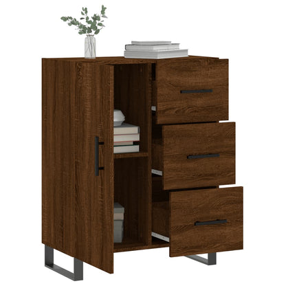 Sideboard Braun Eichen-Optik 69,5x34x90 cm Holzwerkstoff