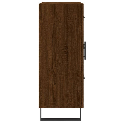 Sideboard Braun Eichen-Optik 69,5x34x90 cm Holzwerkstoff