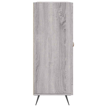 Sideboard Grau Sonoma 69,5x34x90 cm Holzwerkstoff