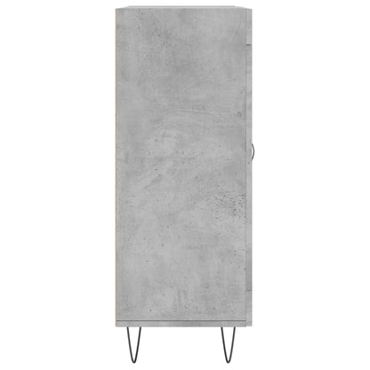 Sideboard Betongrau 69,5x34x90 cm Holzwerkstoff