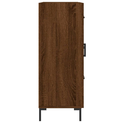Sideboard Braun Eichen-Optik 69,5x34x90 cm Holzwerkstoff