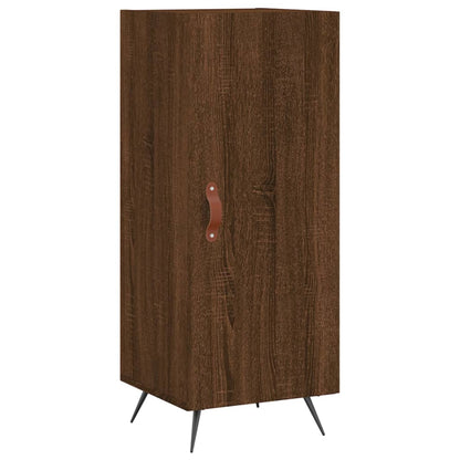 Sideboard Braun Eichen-Optik 34,5x34x90 cm Holzwerkstoff