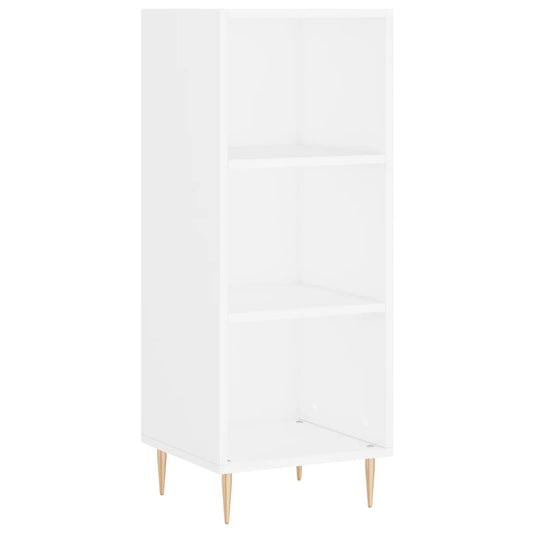 Sideboard Weiß 34,5x32,5x90 cm Holzwerkstoff