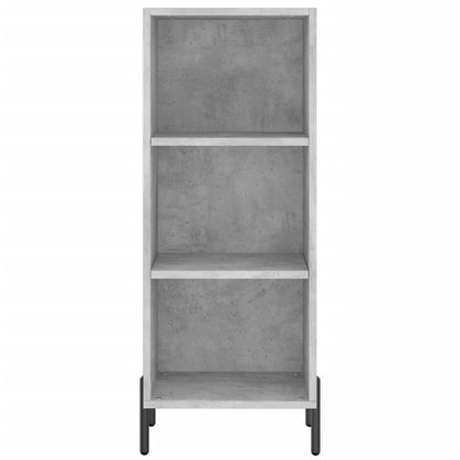 Sideboard Betongrau 34,5x32,5x90 cm Holzwerkstoff