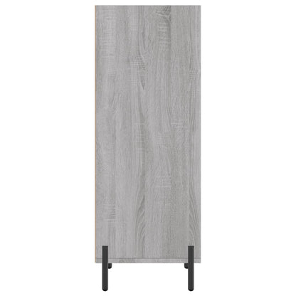 Sideboard Grau Sonoma 34,5x32,5x90 cm Holzwerkstoff
