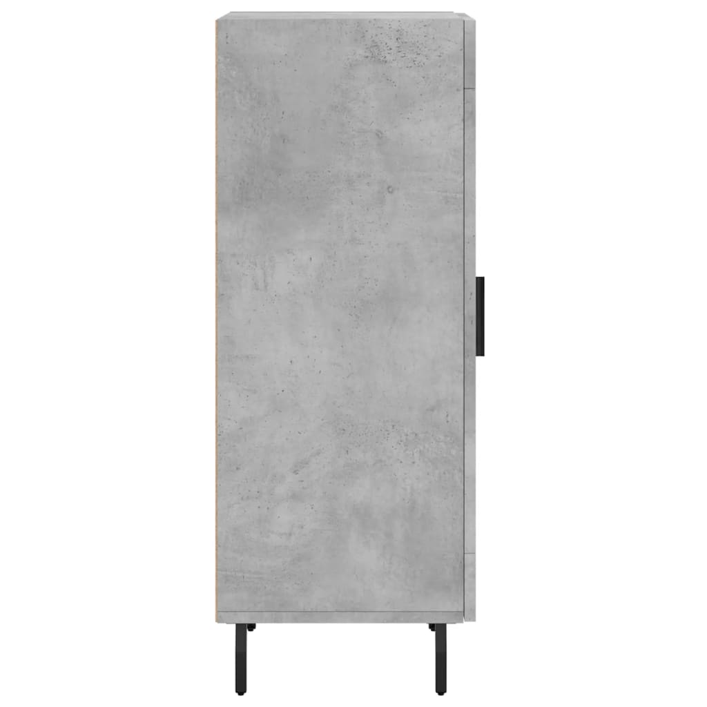 Sideboard Betongrau 34,5x34x90 cm Holzwerkstoff
