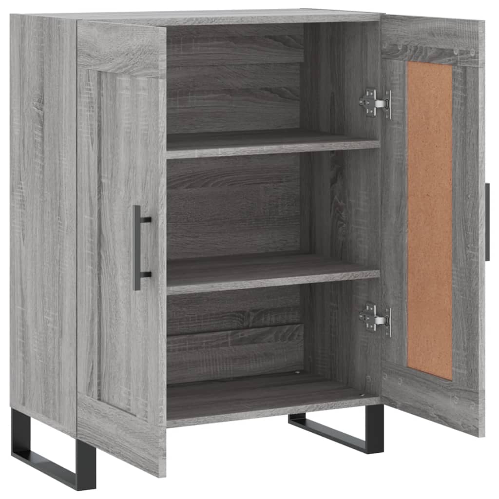 Sideboard Grau Sonoma 69,5x34x90 cm Holzwerkstoff