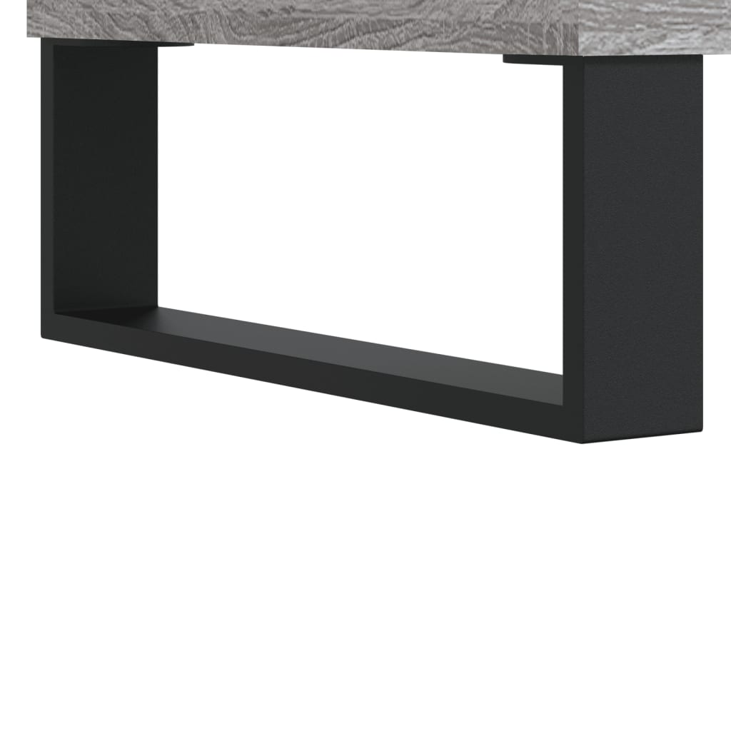 Sideboard Grau Sonoma 69,5x34x90 cm Holzwerkstoff