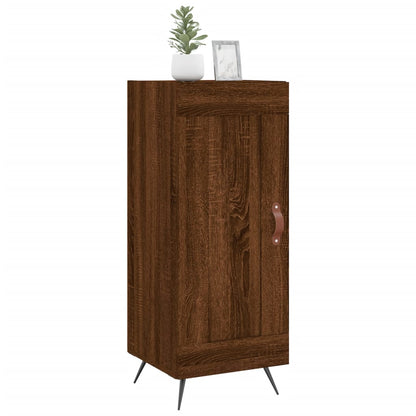 Sideboard Braun Eichen-Optik 34,5x34x90 cm Holzwerkstoff