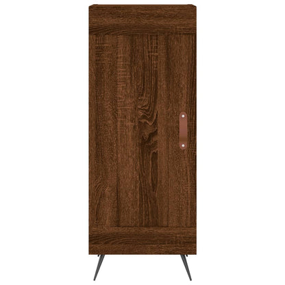 Sideboard Braun Eichen-Optik 34,5x34x90 cm Holzwerkstoff