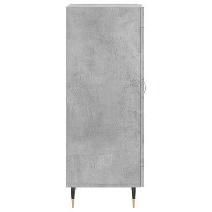 Sideboard Betongrau 34,5x34x90 cm Holzwerkstoff