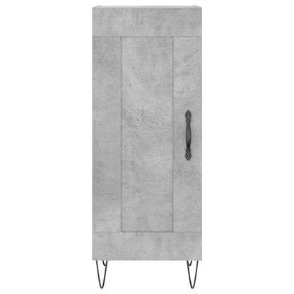 Sideboard Betongrau 34,5x34x90 cm Holzwerkstoff