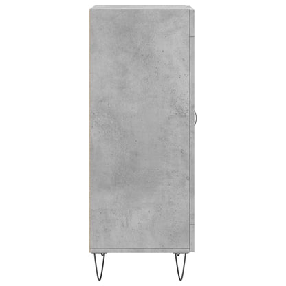Sideboard Betongrau 34,5x34x90 cm Holzwerkstoff