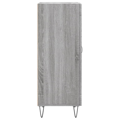 Sideboard Grau Sonoma 34,5x34x90 cm Holzwerkstoff