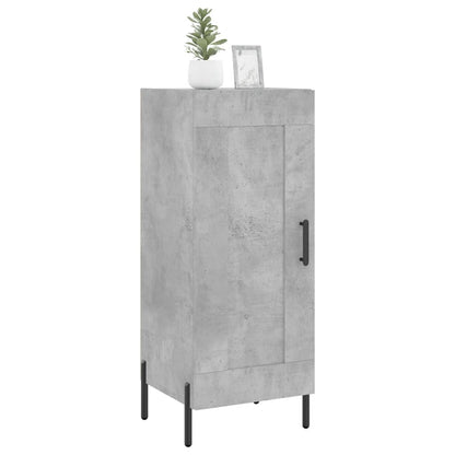 Sideboard Betongrau 34,5x34x90 cm Holzwerkstoff