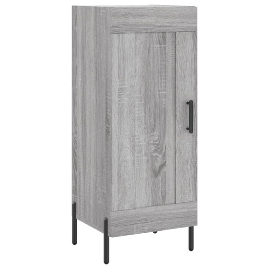 Sideboard Grau Sonoma 34,5x34x90 cm Holzwerkstoff