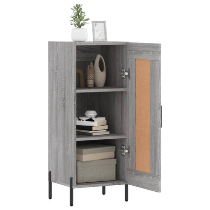 Sideboard Grau Sonoma 34,5x34x90 cm Holzwerkstoff