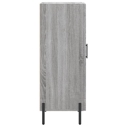 Sideboard Grau Sonoma 34,5x34x90 cm Holzwerkstoff