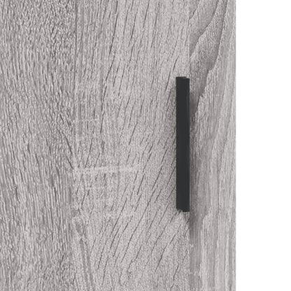 Sideboard Grau Sonoma 34,5x34x90 cm Holzwerkstoff