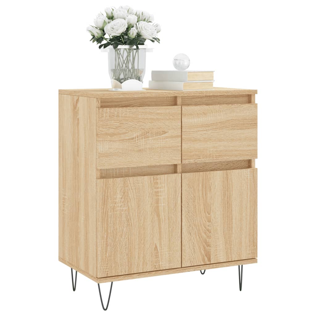 Sideboard Sonoma-Eiche 60x35x70 cm Holzwerkstoff