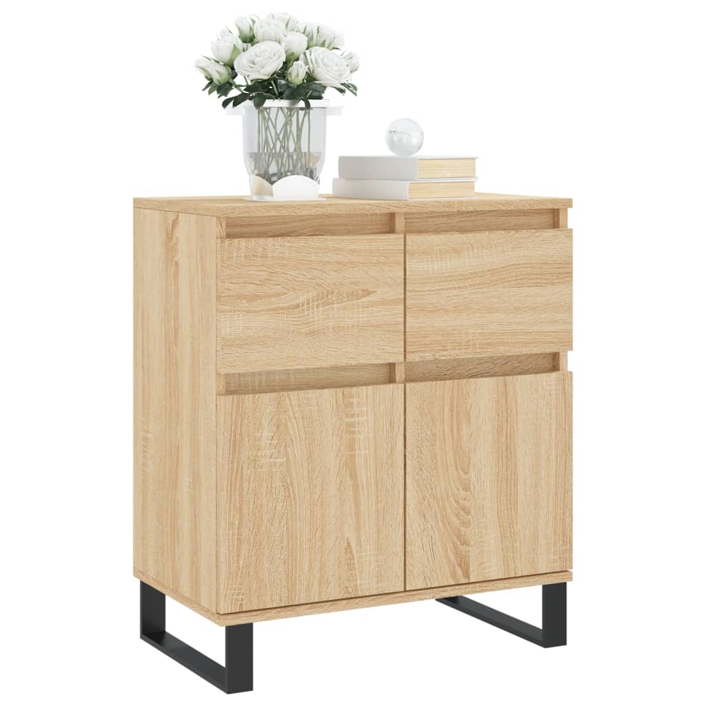 Sideboard Sonoma-Eiche 60x35x70 cm Holzwerkstoff