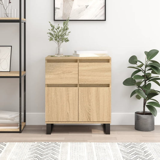 Sideboard Sonoma-Eiche 60x35x70 cm Holzwerkstoff