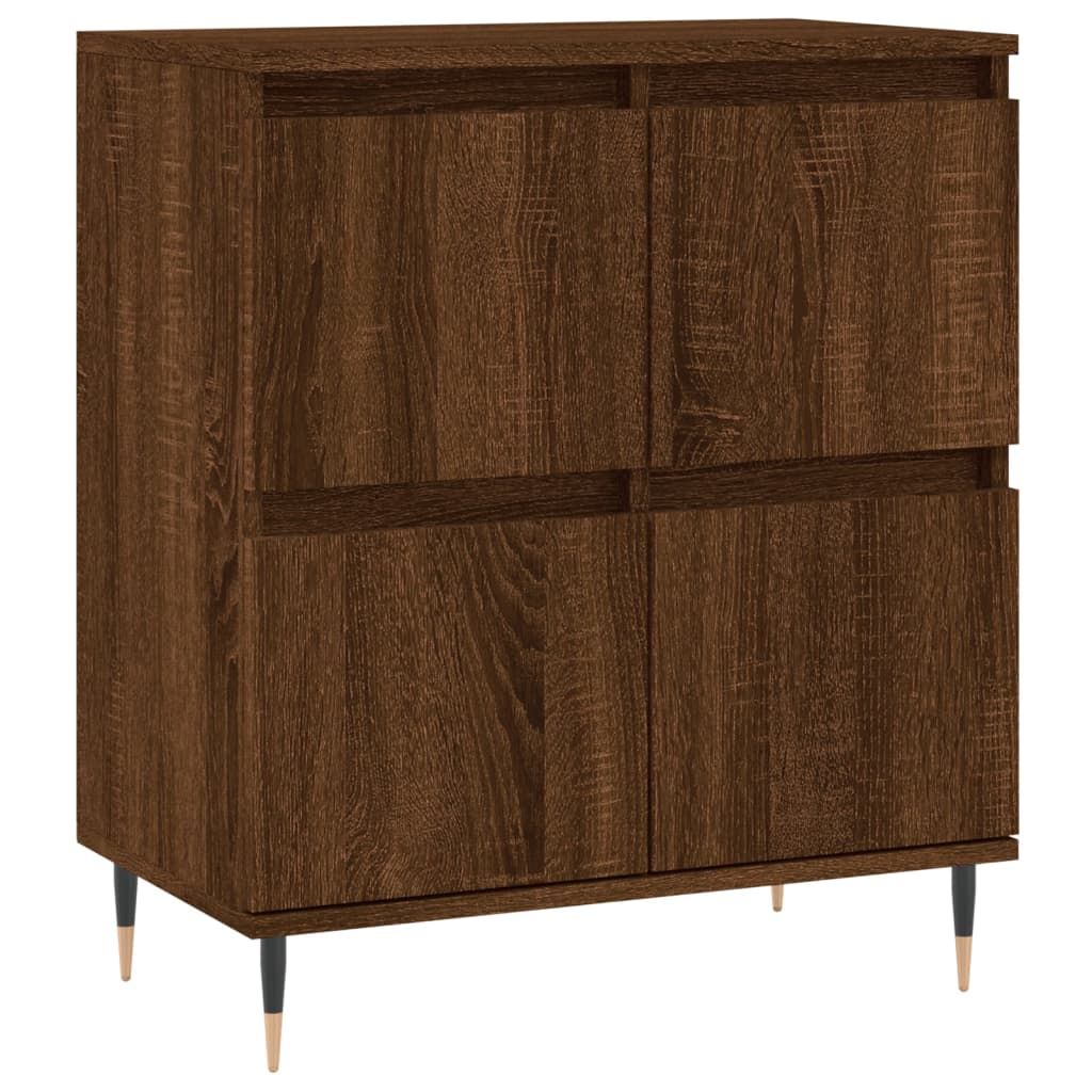 Sideboard Braun Eichen-Optik 60x35x70 cm Holzwerkstoff