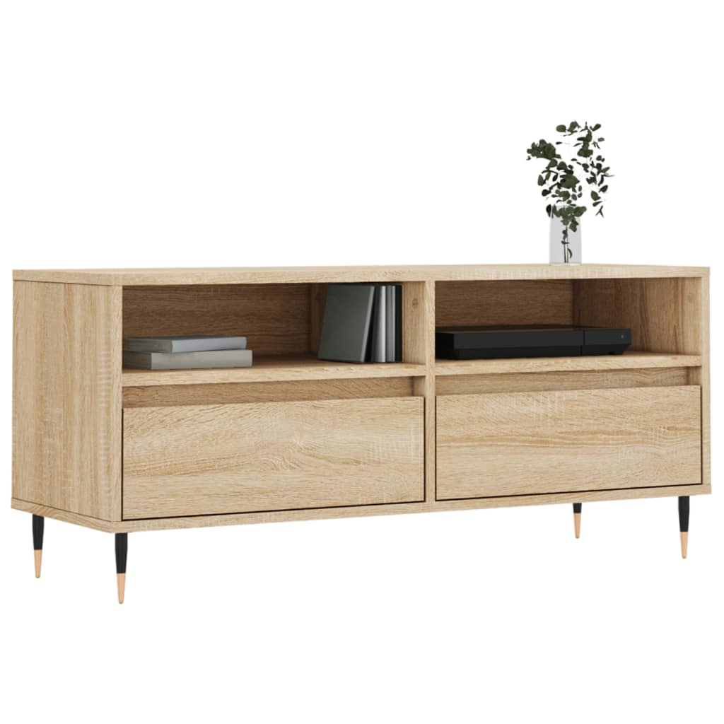 TV-Schrank Sonoma-Eiche 100x34,5x44,5 cm Holzwerkstoff