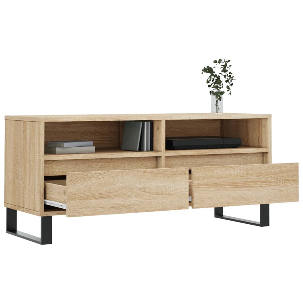 TV-Schrank Sonoma-Eiche 100x34,5x44,5 cm Holzwerkstoff