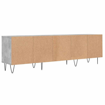 TV-Schrank Betongrau 150x30x44,5 cm Holzwerkstoff