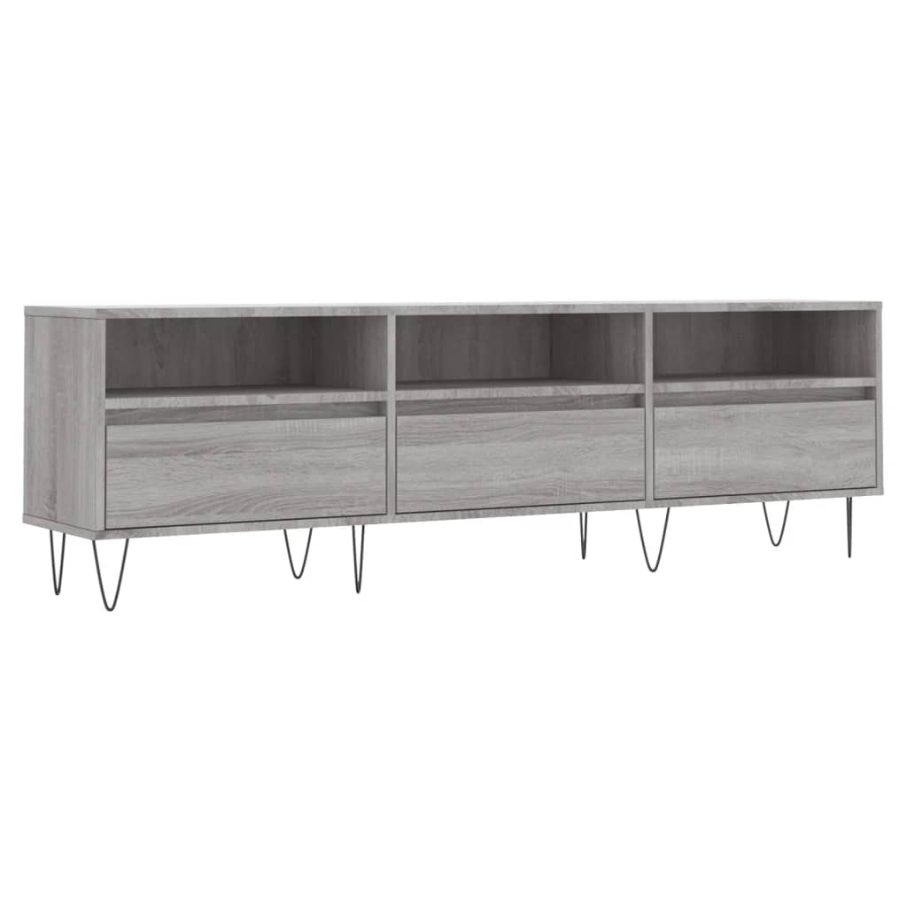 TV-Schrank Grau Sonoma 150x30x44,5 cm Holzwerkstoff