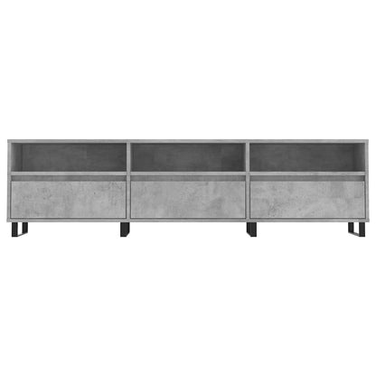 TV-Schrank Betongrau 150x30x44,5 cm Holzwerkstoff